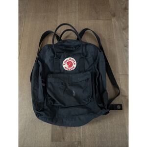Fjallraven Backpack Womens 23510 Kanken Black Vinylon